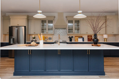 Transitional kitchen photo in Other