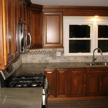 Convertible Island Kitchen With Dry Bar
