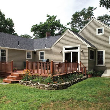 Rear after renovation and addition