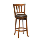 Hillsdale Presque Isle Wood Counter Height Swivel Stool