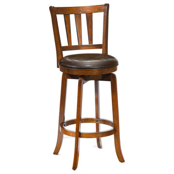 Hillsdale Presque Isle Wood Counter Height Swivel Stool