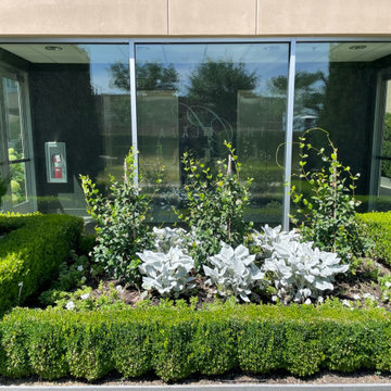 Rooftop garden plaza