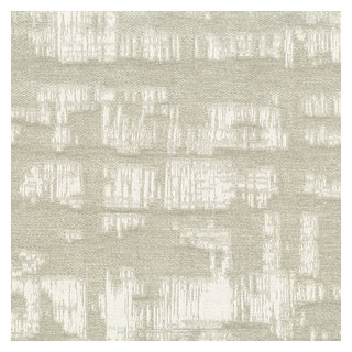 Kovi Fabrics Taupe and Tan Beige Distressed Plain Breathable Leather Texture Upholstery Fabric