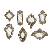 Loletta Victorian Mirrors, Set of 7