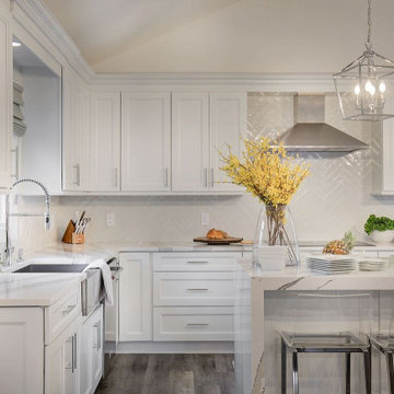 Massapequa White Kitchen