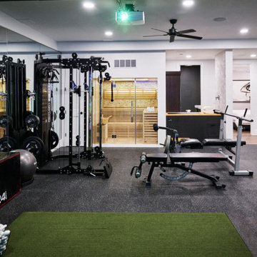 Basement and Home Office Remodel