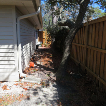 Foley/Rivenbark: Before, In progress, After