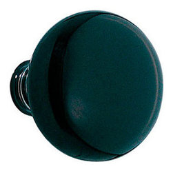 Emtek Porcelain Rosette Style Ebony Knob Set - Products