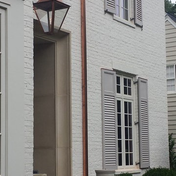 Hanging Lantern, Copper Lantern, Wall Mounted Lantern