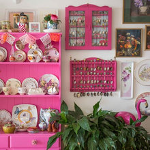 My Houzz: A Crush on Kitsch Gives a Townhouse a Quirky Edge