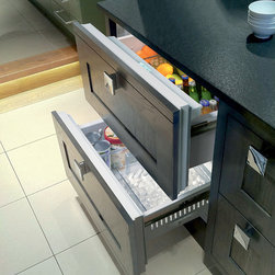 Sub-Zero 36" Combination Drawers Custom Panel | ID-36CI - Products