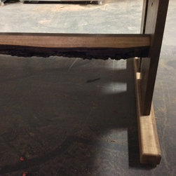 Solid Walnut Live Edge Dining Table - Dining Tables