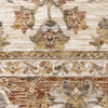 Oriental Weavers Maharaja Indoor Rug Rust/ Ivory 3'3" X 5'