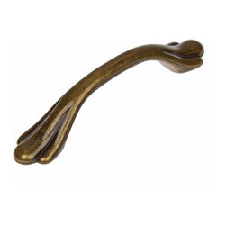 GlideRite Hardware - 3" Paw Cabinet Pull Antique Brass - Cabinet And Drawer Handle Pulls