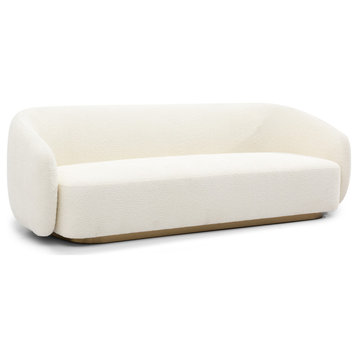 Cabana 90" (made-to-order) Modern & Contemporary Sofa, Ivory