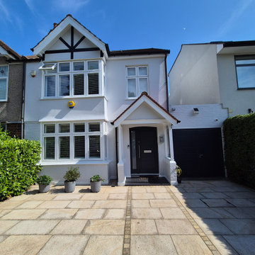 Full house Exterior in Wimbledon SW20 by www.midecor.co.uk