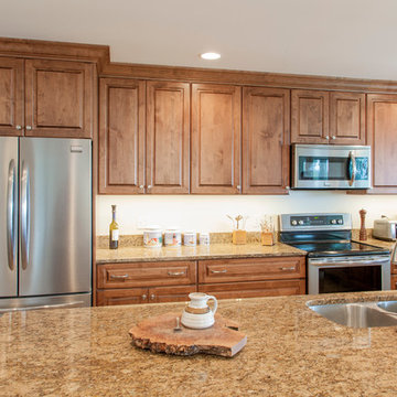 Espresso Maple kitchen