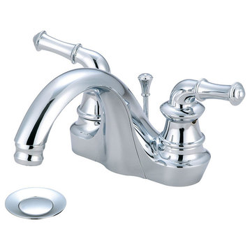 Pioneer Faucets 3DM100 Del Mar 1.2 GPM Centerset Bathroom Faucet - Polished