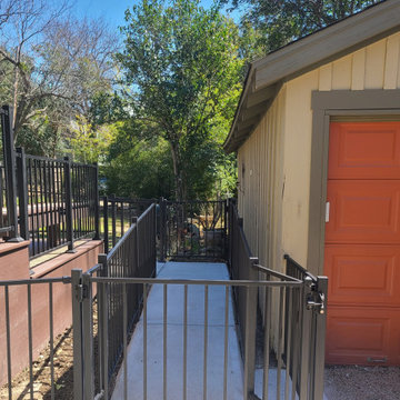 Composite Deck and Access Ramp in Central Austin