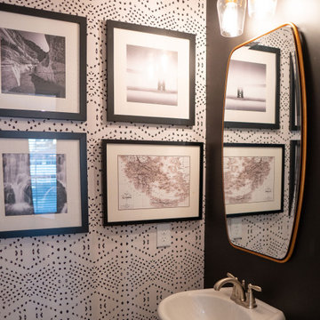 Boho Glam Powder Room