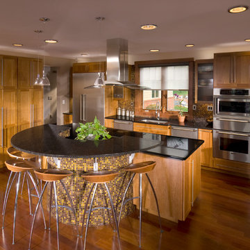 Serena® Motorized Shades for the Kitchen