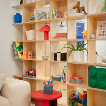 Scandi Basement Playroom