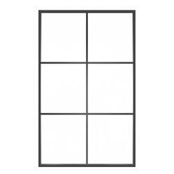 VENTANA6: 6-LITE FIXED RECTANGLE STEEL METAL WINDOW WITH LOW-E GLASS EXTERIOR GRADE - Windows
