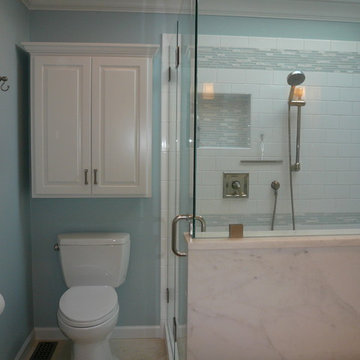 Traditional Marble Master Bathroom