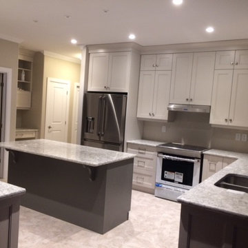 Willow and Gauntlet Grey Kitchen (New Build)