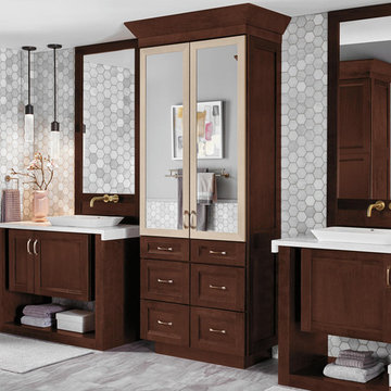 Transitional Styled Baths
