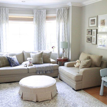 Sophisticated New England Playroom