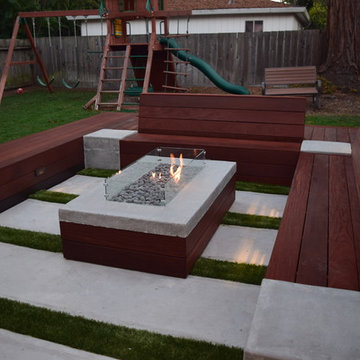 IPE Deck and Seating area