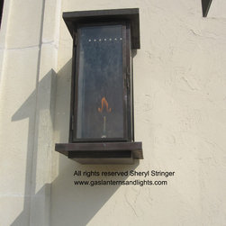 Sheryl's Zen Transitional Gas Lantern - Lighting