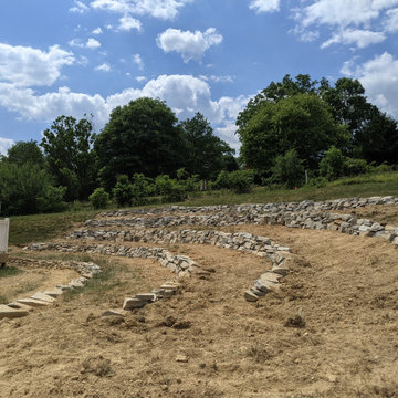 Drystack Terracing an Amphitheatre (Of Sorts)