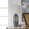 Uttermost Olesya Swirl Glass Table Lamp