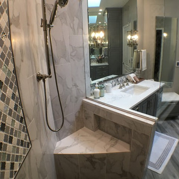 Navigating an awkward bathroom layout