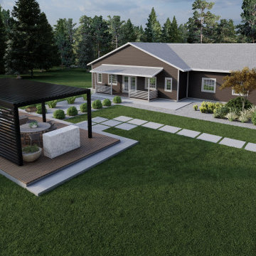 Barndominium House Plan – 2-Bedroom Rustic-Modern Haven
