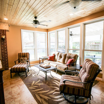 Sunroom and Breezeway Project in Cypress TX