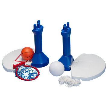 Dunk and Spike 2-in-1 Basketball/Volleyball Game