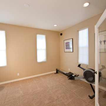 Ladera Ranch - Curved Railing Loft Addition