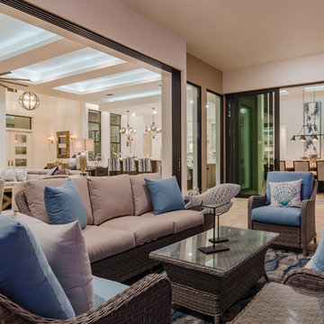 West Indies inspired Contemporary custom home
