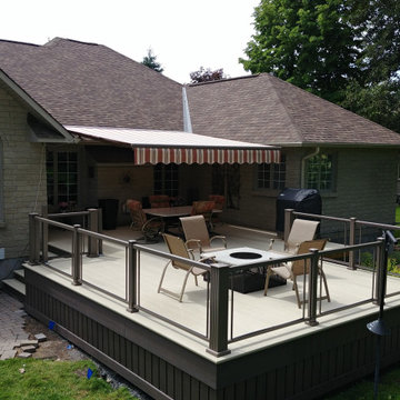 Waterproof Aluminum Decking and Railing