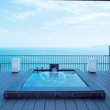 Tub in deck