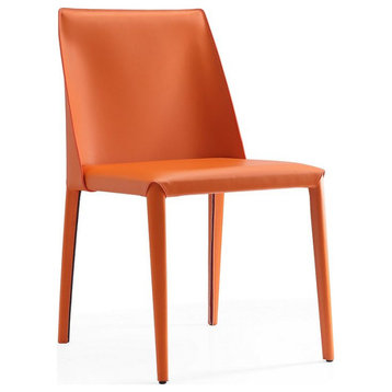 Paris Dining Chair, Coral-Set of 2