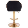 Modern Home Luxe Tesla Contemporary Adjustable Barstool/Bar Chair with 360° Rot