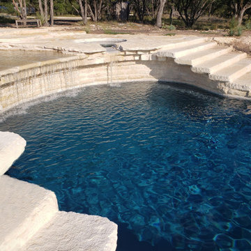 Fitzhugh Ranch Pool, Dripping Springs, TX.