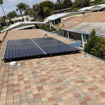 solar panels installation