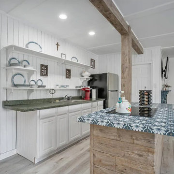 Ugly Garage/Playroom turns into a cozy In-Law