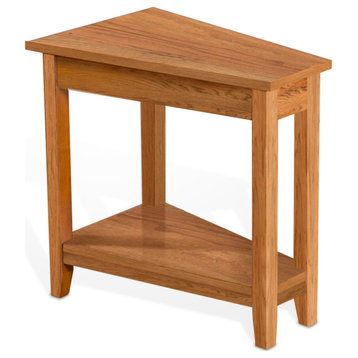 Narrow Wood Sedona Chair Side Table