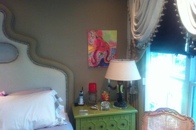 Inspiration for an eclectic bedroom remodel in Chicago